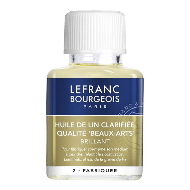 Lefranc Bourgeois - Huile de Lin Clair - 75ml
