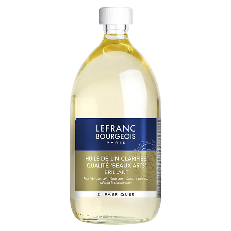 Lefranc Bourgeois - Huile de Lin Clair - 1L