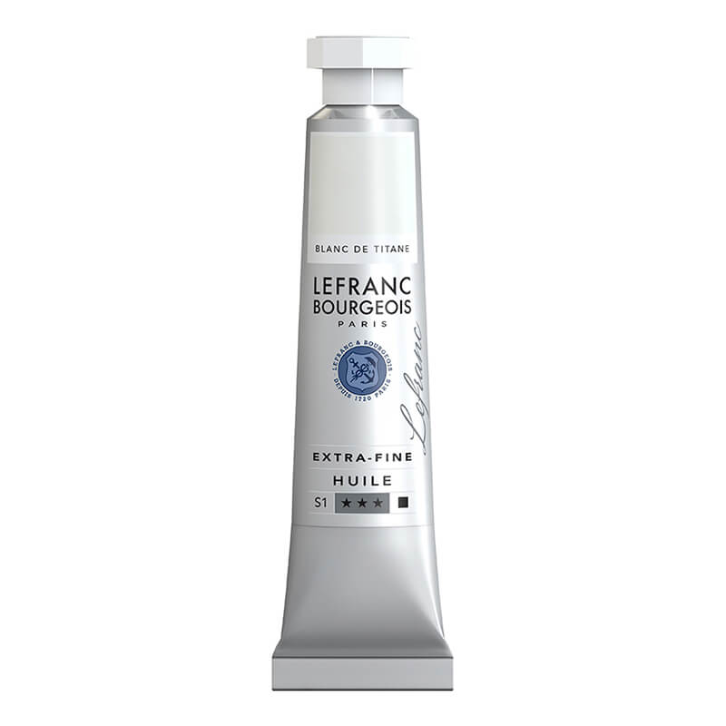 Lefranc Bourgeois - Huile Extra-Fine - 20ml - Blanc de Titane