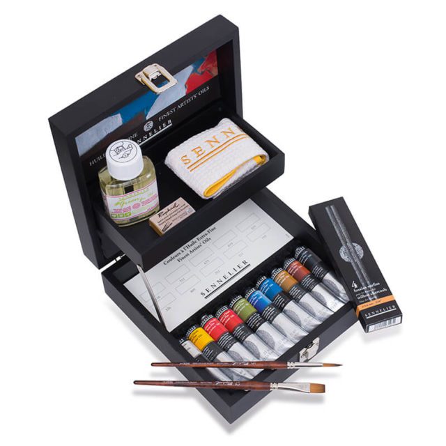 Sennelier - Coffret Huile Extra-Fine - 10 Tubes 21ml