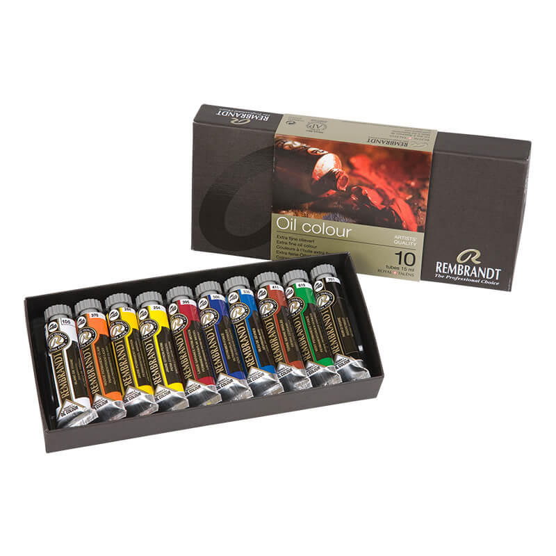 Rembrandt - Set Huile Extra-Fine - 10x15ml