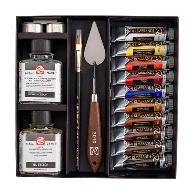 Rembrandt - Coffret Huile Extra-Fine - 10x15ml