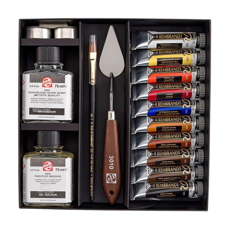 Rembrandt - Coffret Huile Extra-Fine - 10x15ml