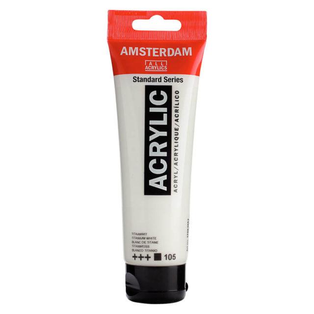 Amsterdam - Acrylique Standard Series - 120ml - Blanc de Titane