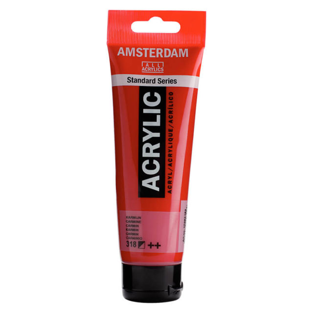 Amsterdam - Acrylique Standard Series - 120ml - Carmin