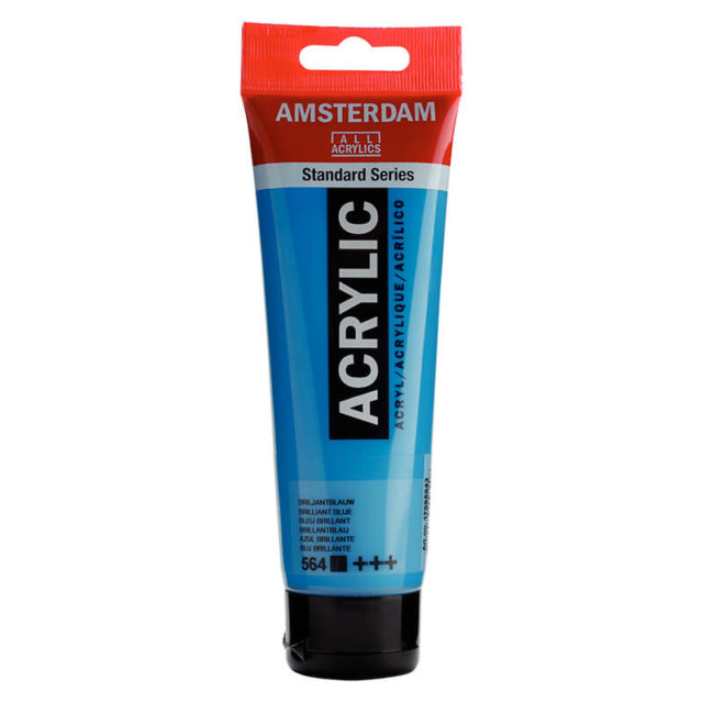 Amsterdam - Acrylique Standard Series - 120ml - Bleu Brillant