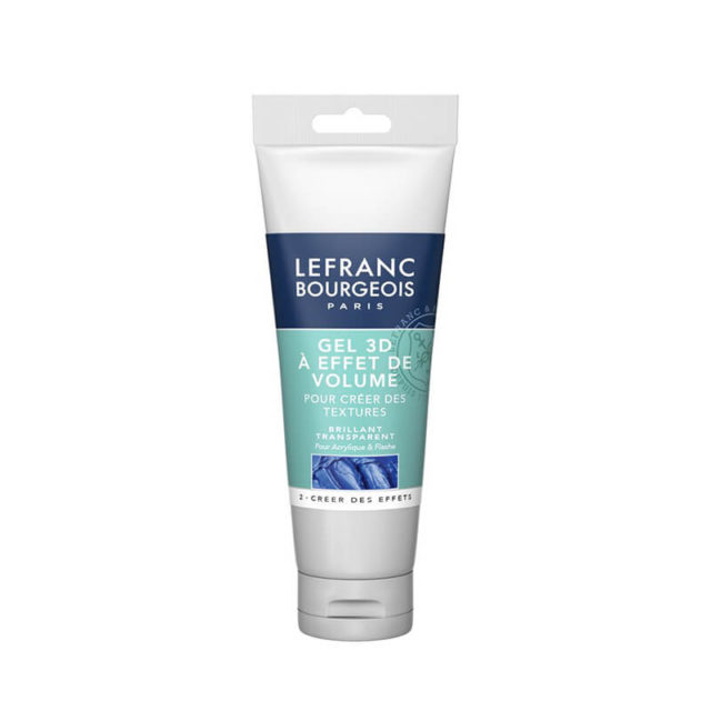 Lefranc Bourgeois - Gel 3D Brillant - 120ml