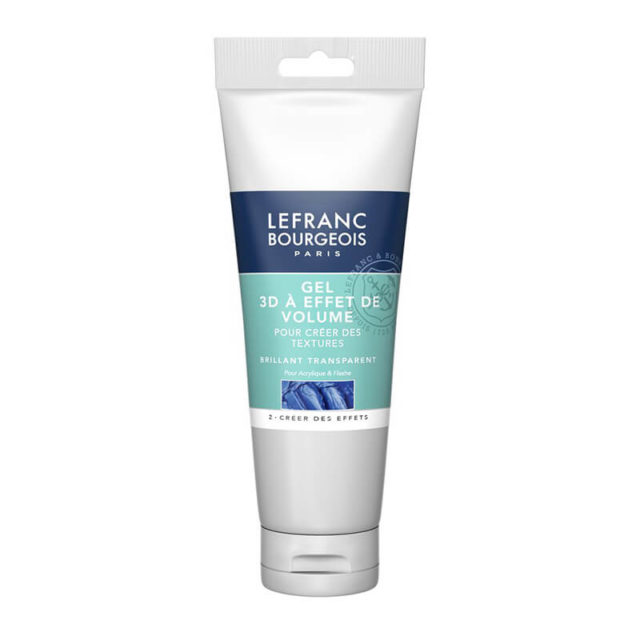 Lefranc Bourgeois - Gel 3D Brillant - 250ml