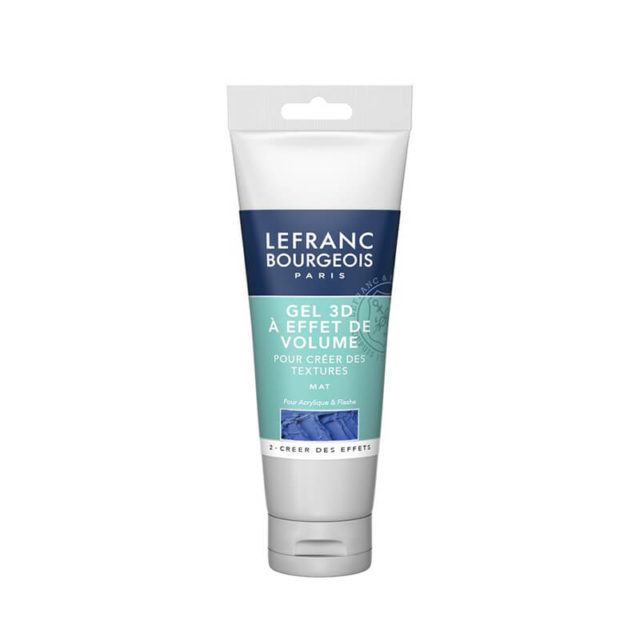 Lefranc Bourgeois - Gel 3D Mat - 120ml