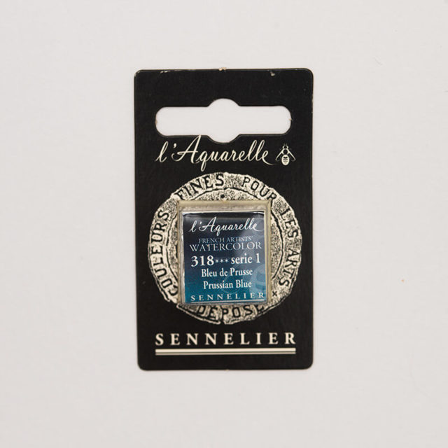 Sennelier - Aquarelle Extra-Fine - ½ Godet - S1 - Bleu de Prusse