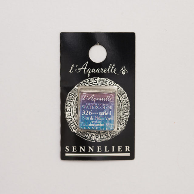Sennelier - Aquarelle Extra-Fine - ½ Godet - S1 - Bleu de Phtalocyanine