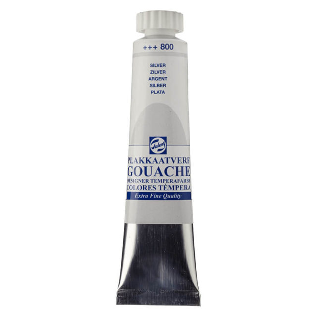 Talens - Gouache Extra-Fine - 20ml - Argent