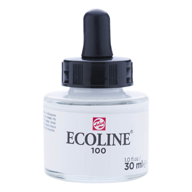 Talens - Encre Aquarelle Ecoline - 30ml - Blanc