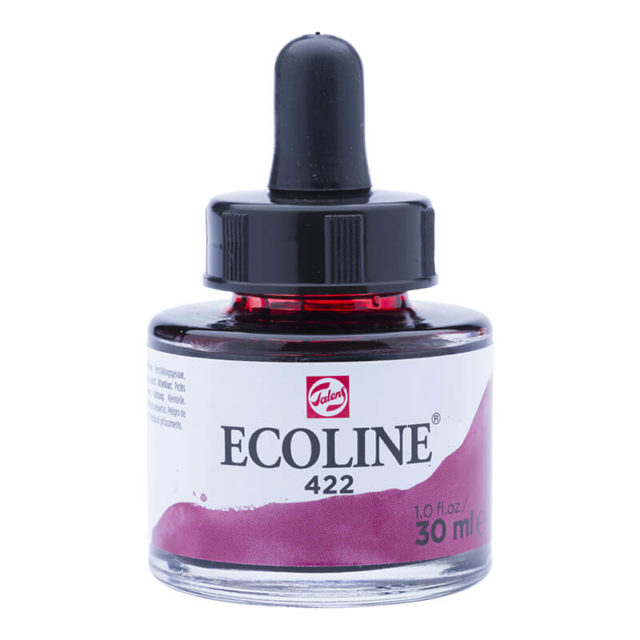 Talens - Encre Aquarelle Ecoline - 30ml - Brun Rougeâtre