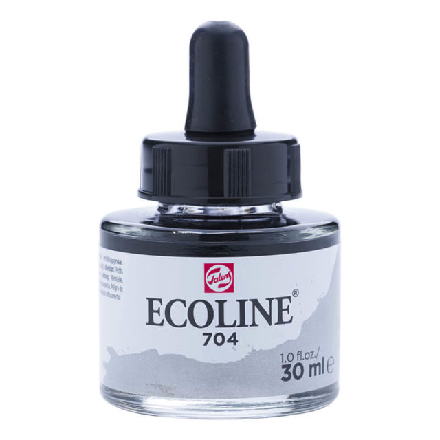 Talens - Encre Aquarelle Ecoline - 30ml - Gris
