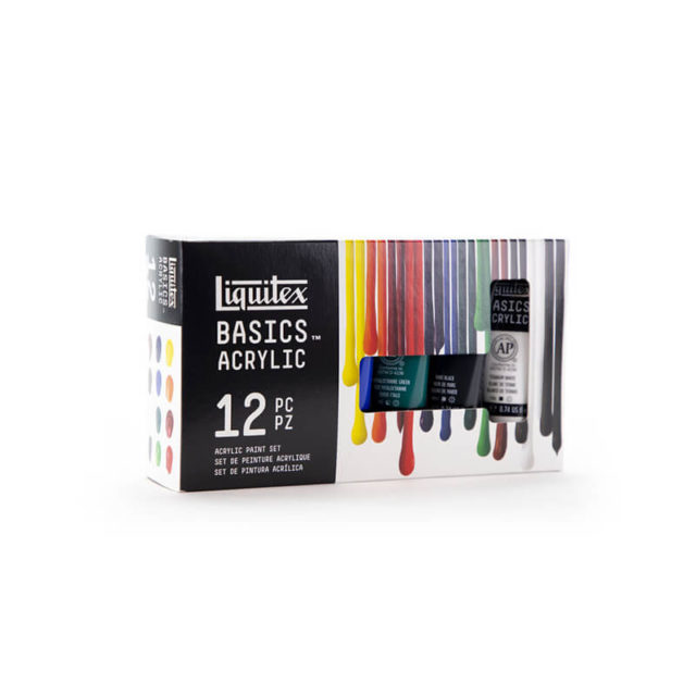 Liquitex - Set Basics Acrylique Fine - 12x22ml