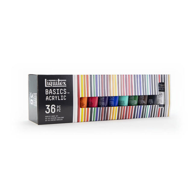 Liquitex - Set Basics Acrylique Fine - 36x22ml